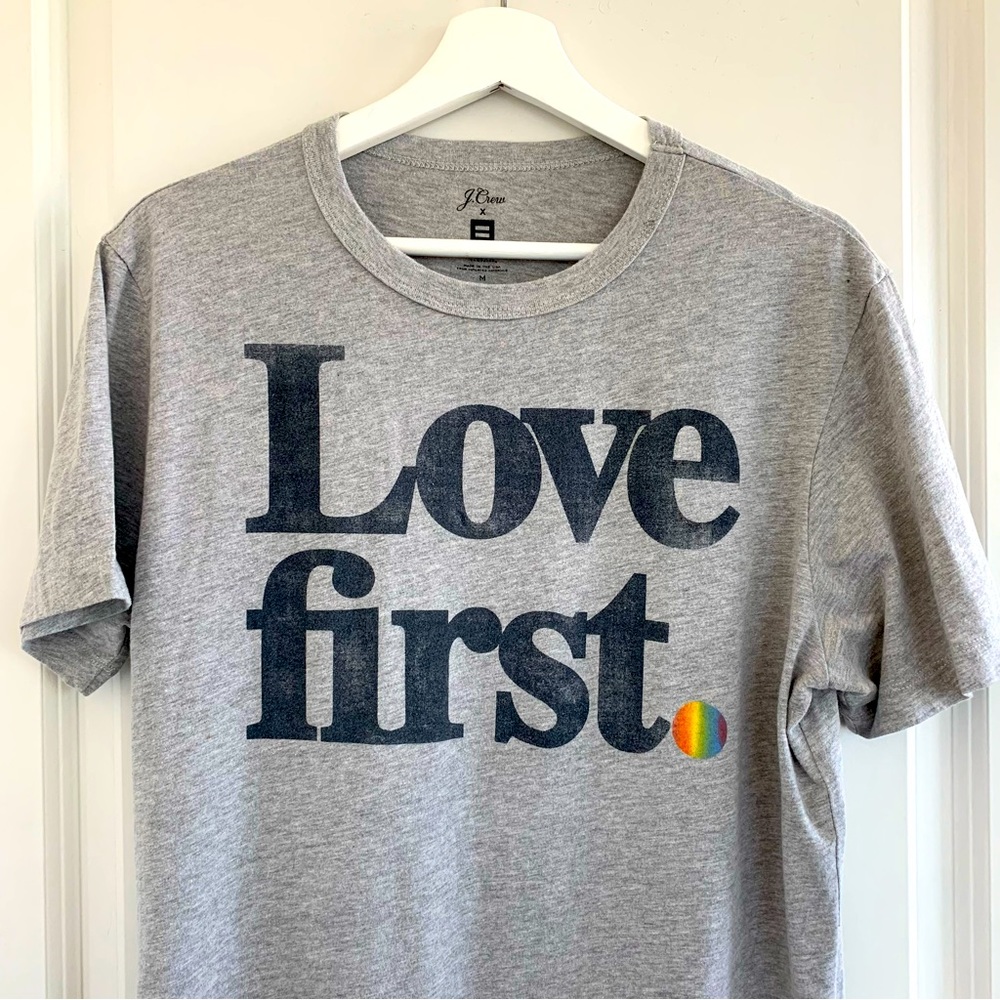 J. Crew Love First Tee